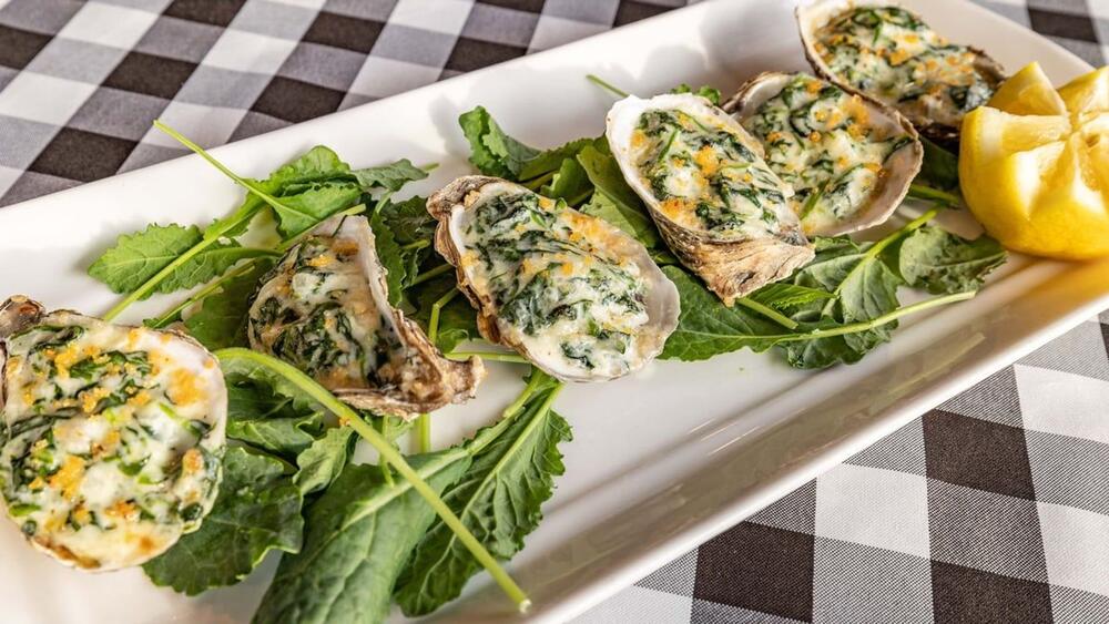 Oysters Rockefeller