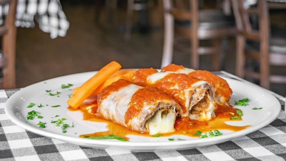 Stuffed Eggplant Rollatini