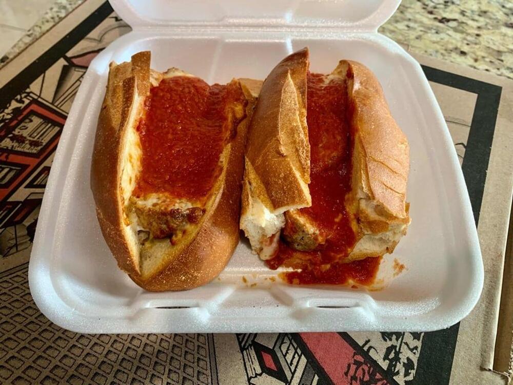 Meatball Parm Grinder